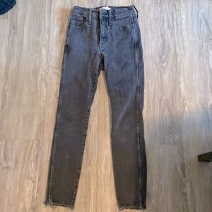 Madewell 10” high rise skinny jeans